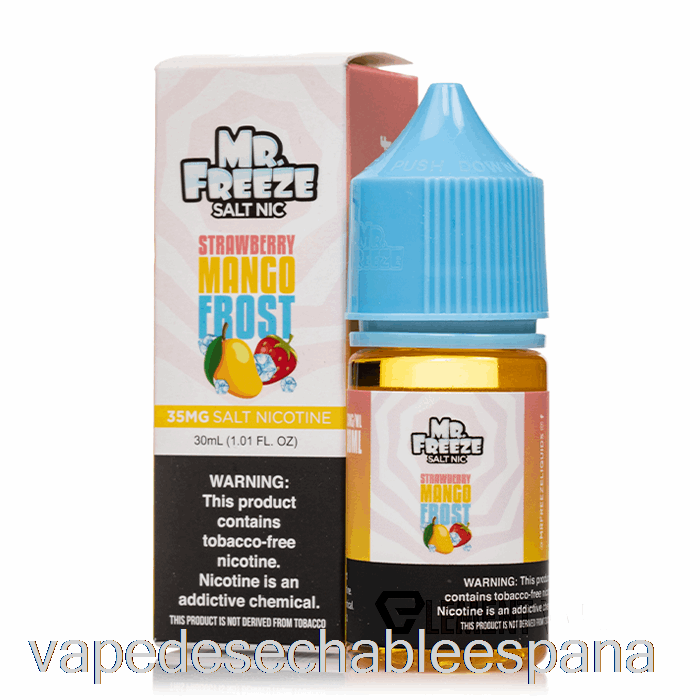Vape Desechable España Fresa Mango Frost - Mr Frozen Salts - 30ml 50mg